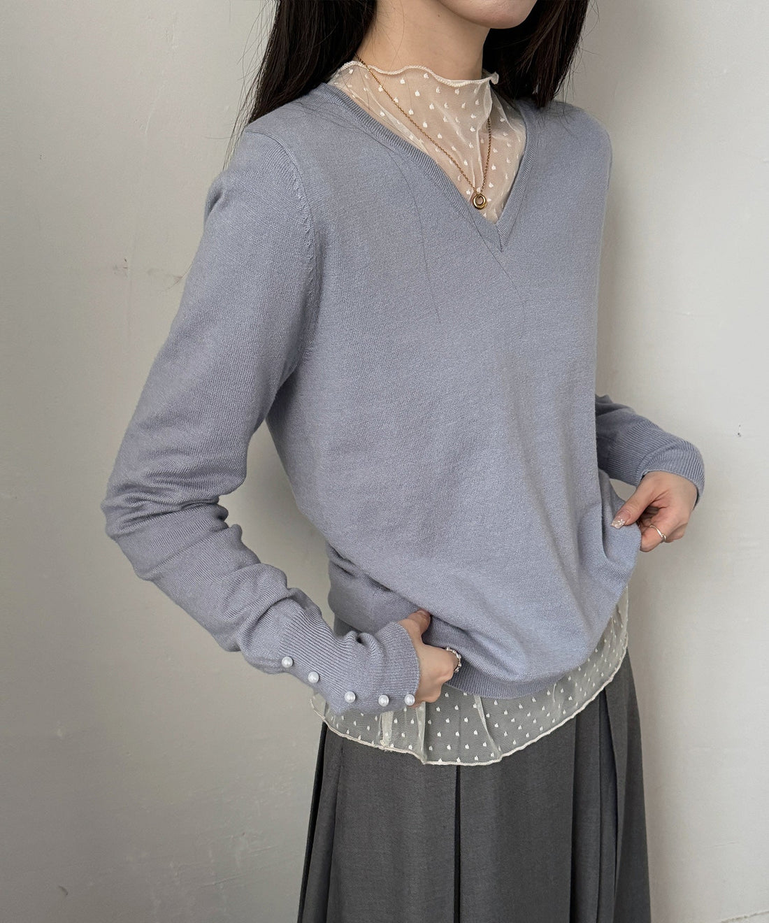 Custom Women's Knitwear XYF2150C-1 OEM ODM reference 15 - additional view 15