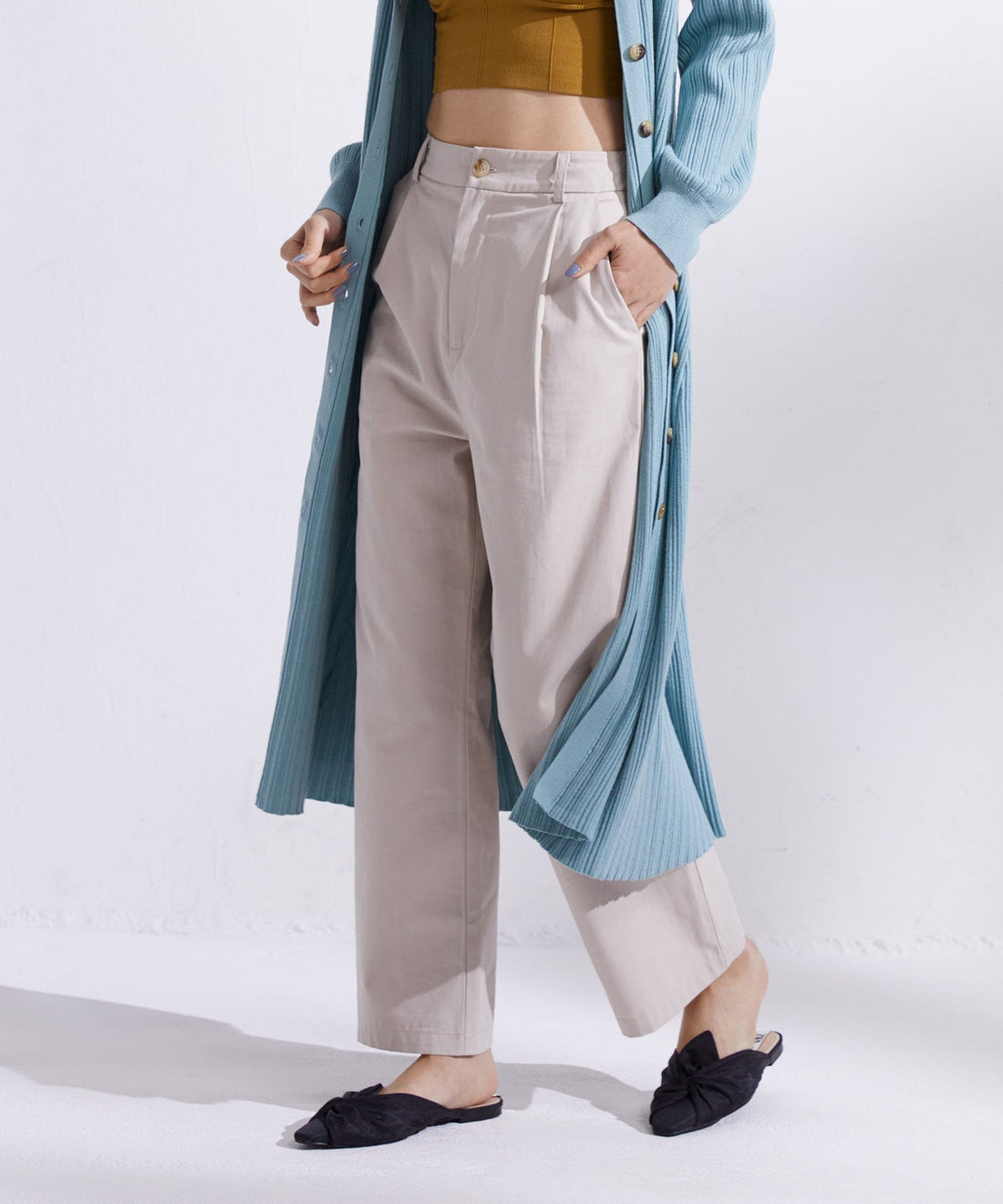 Custom Women's Trousers XYZ5061-34 OEM ODM reference 11 - additional view 11