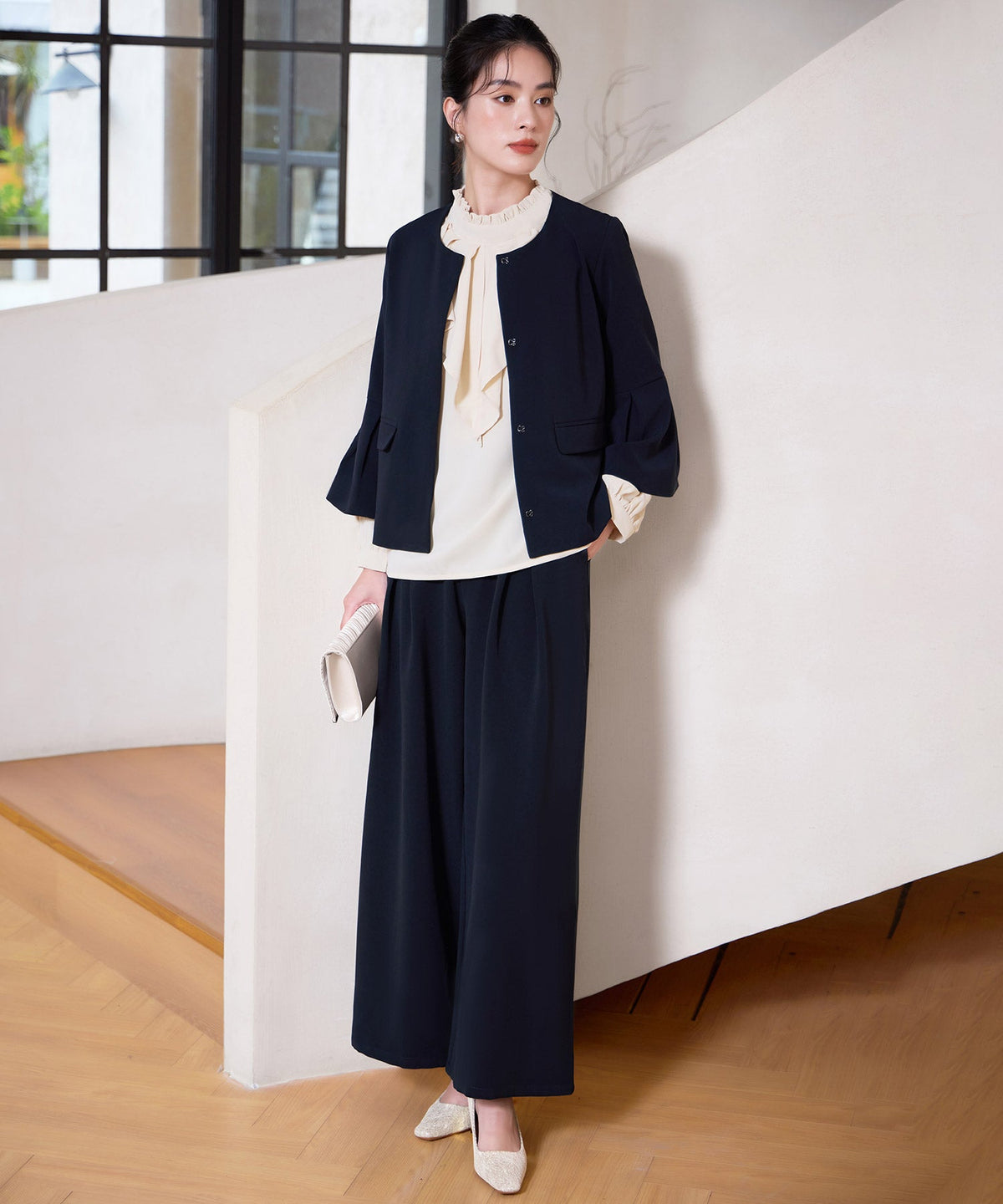 Wide-Leg Jumpsuit-Style Party Two-Piece Set OEM ODM reference 1