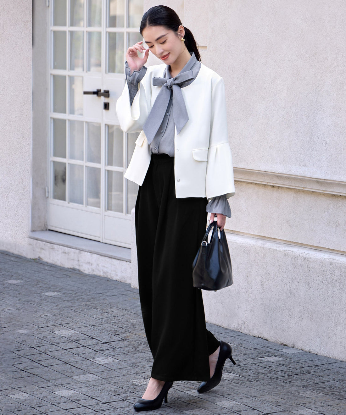 Wide-Leg Jumpsuit-Style Party Two-Piece Set OEM ODM reference 13 - additional view 13