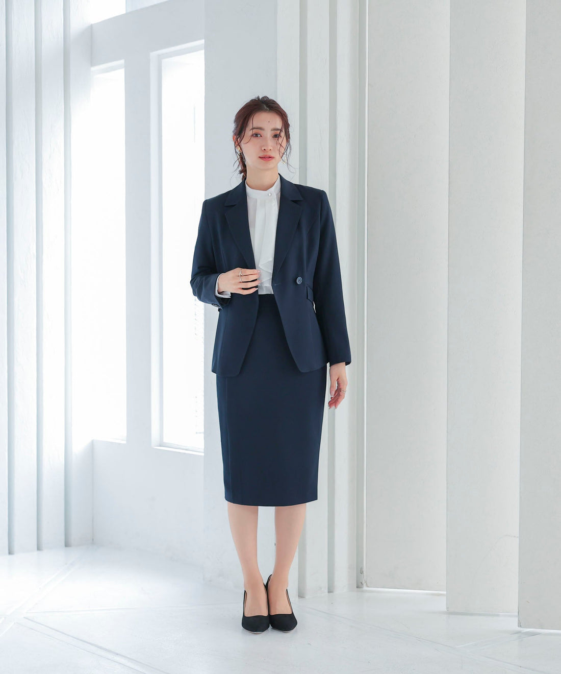 Women’s Blazer & Skirt Suit Set OEM ODM reference 11 - additional view 11