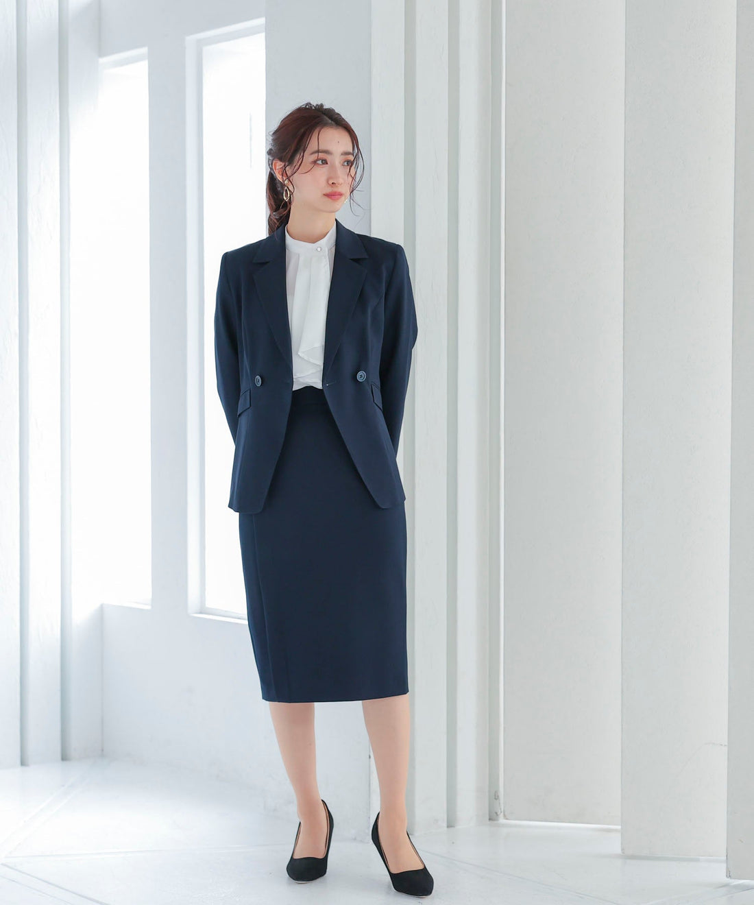 Women’s Blazer & Skirt Suit Set OEM ODM reference 12 - additional view 12