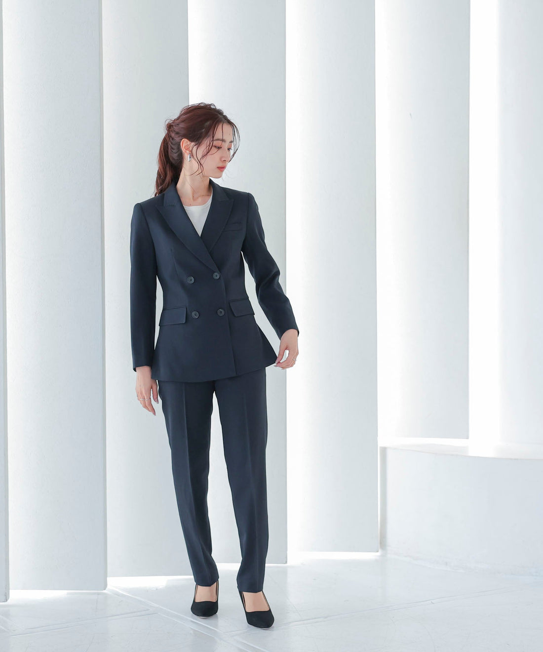 Classic Blazer & Trouser Suit Set OEM ODM reference 15 - additional view 15