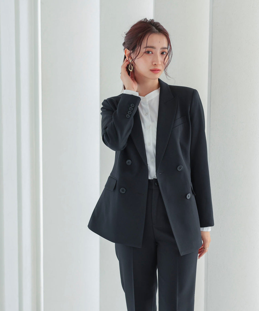 Classic Blazer & Trouser Suit Set OEM ODM reference 11 - additional view 11