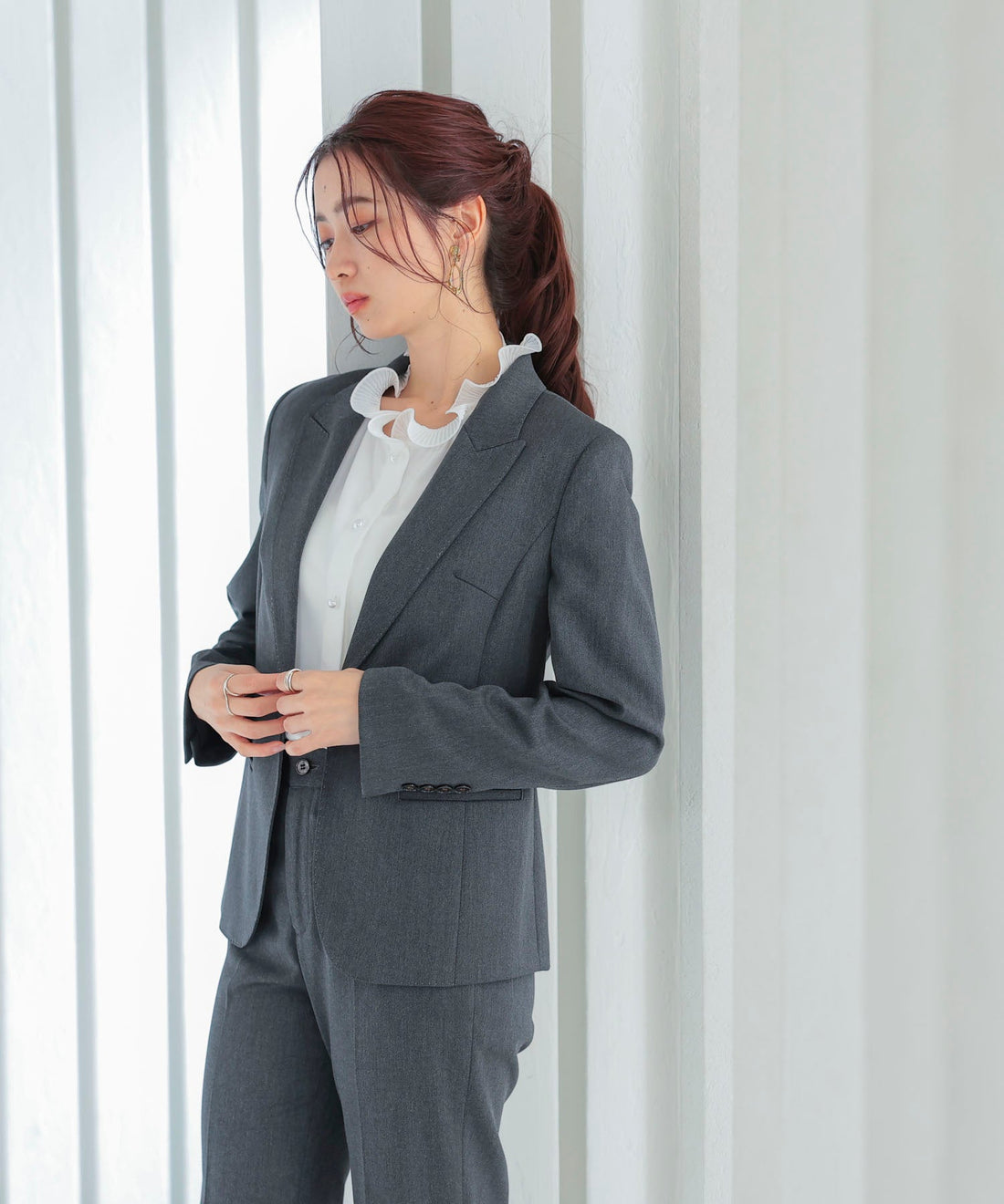 Modern Women’s Blazer & Trouser Set OEM ODM reference 8 - additional view 8