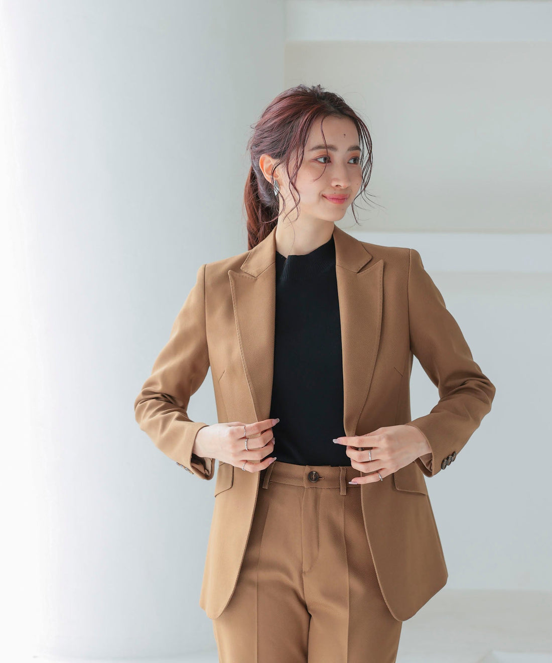 Women’s Two-Piece Blazer & Trouser Suit OEM ODM reference 12 - additional view 12