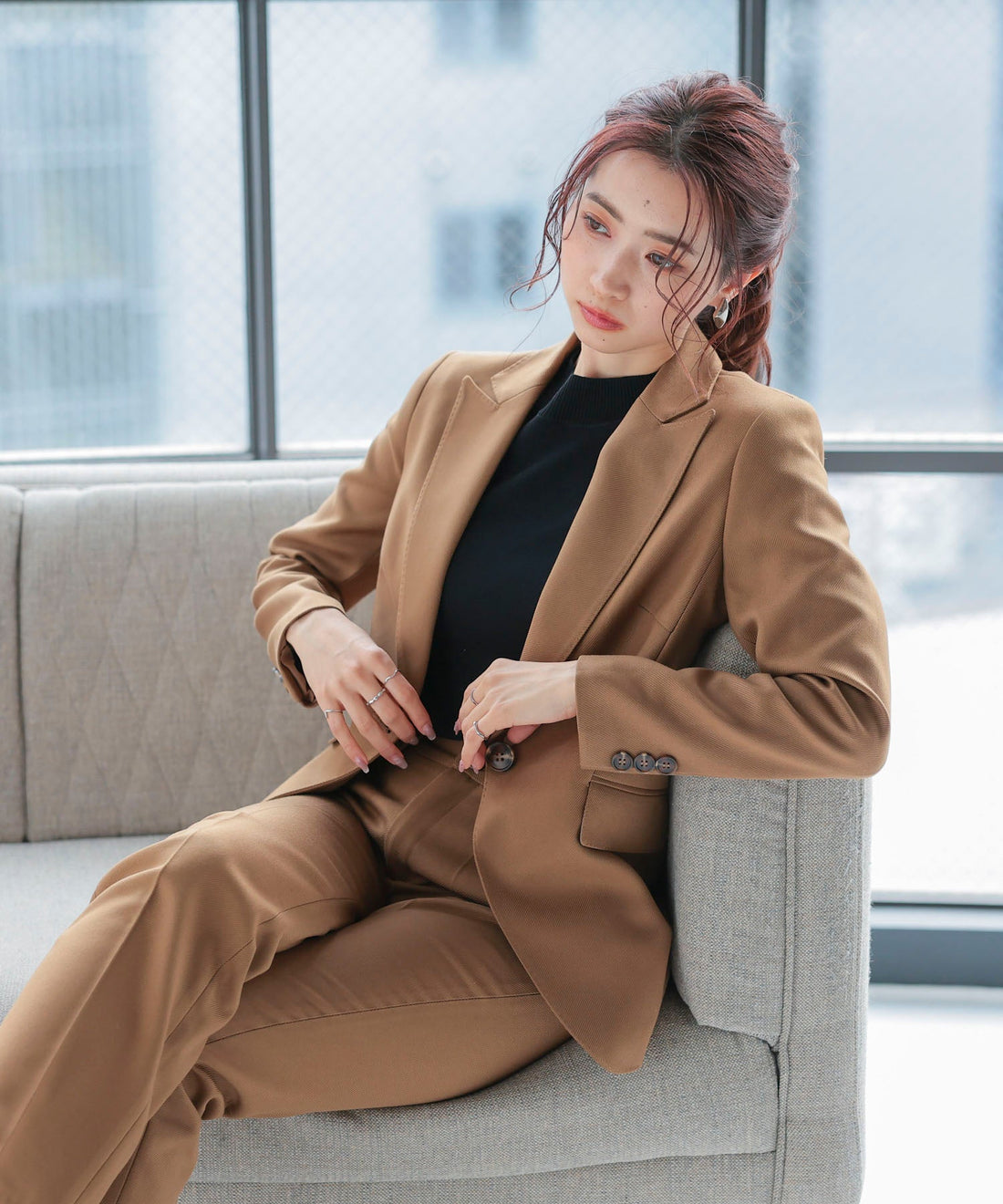 Women’s Two-Piece Blazer & Trouser Suit OEM ODM reference 10 - additional view 10