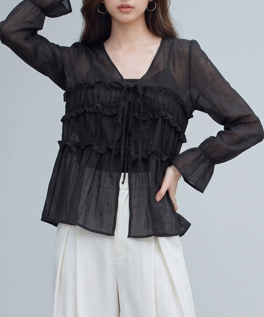Custom Women's Knitwear DSRB4581 OEM ODM reference 10 - additional view 10