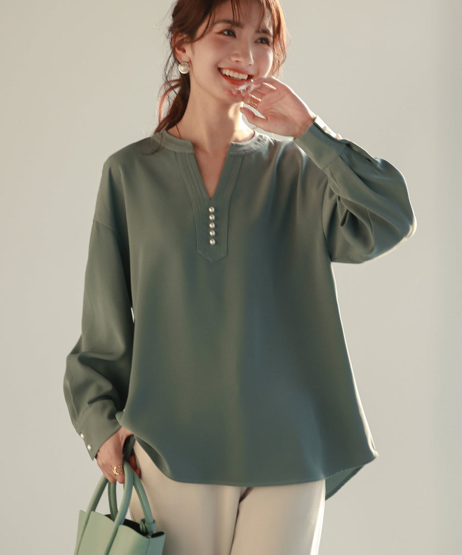Custom Women's Blouse SDP0046-35 OEM ODM reference 1