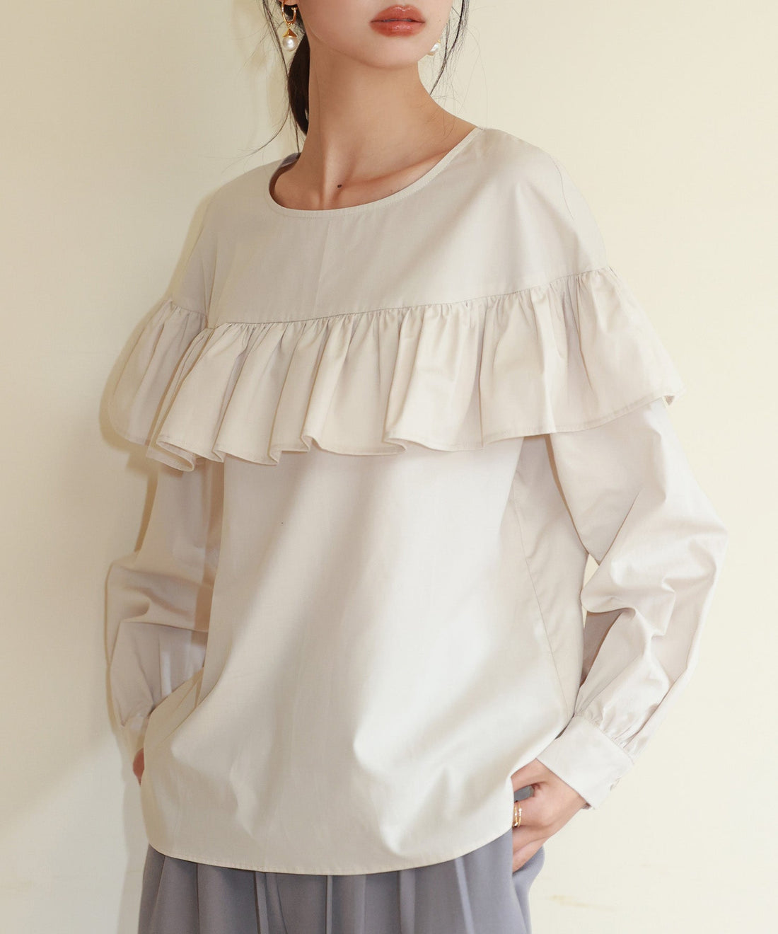 Custom Women's Blouse SDP0121-14 OEM ODM reference 14 - additional view 14