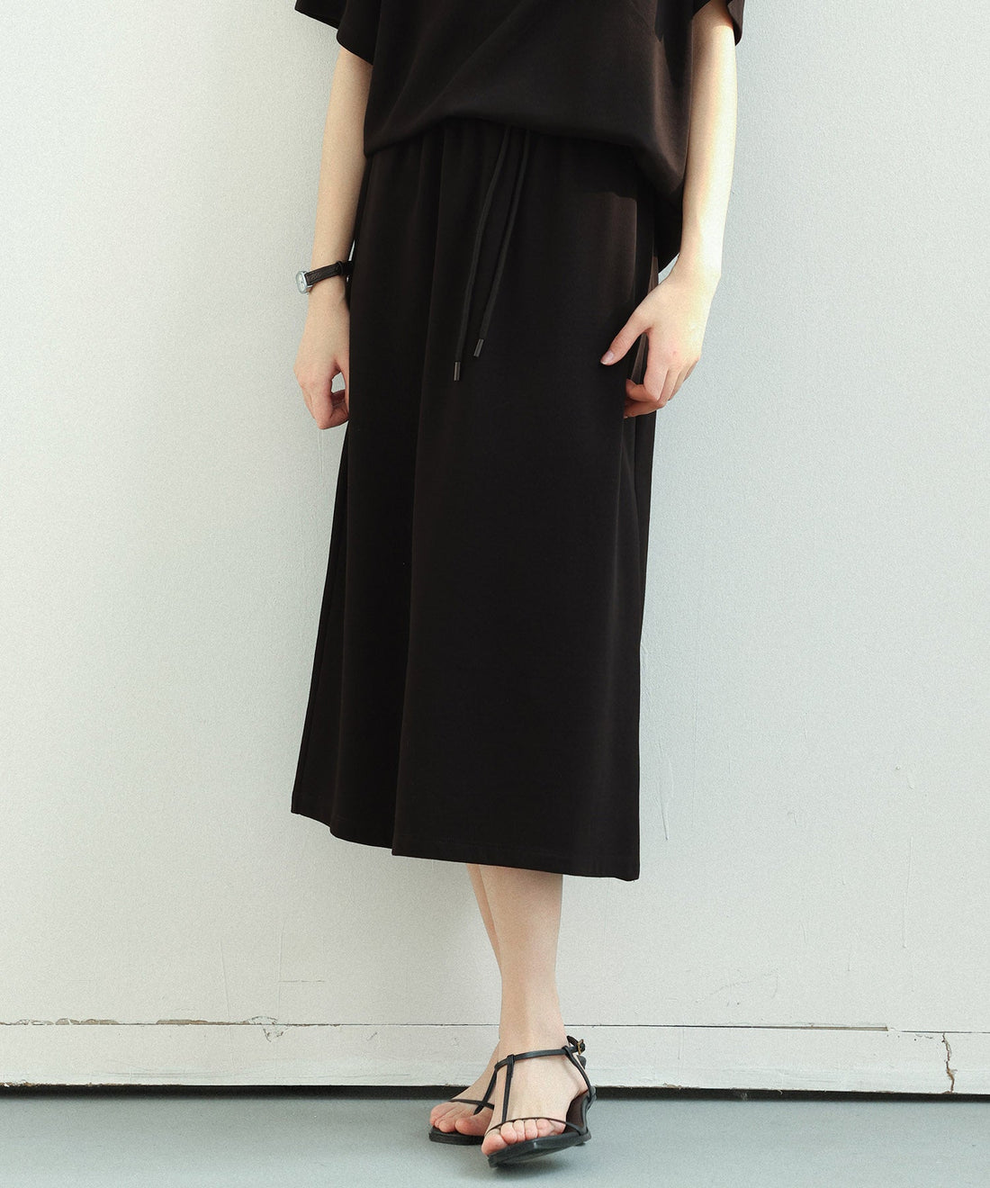 Elastic-Waist Midi Sweatshirt Skirt OEM ODM reference 9 - additional view 9