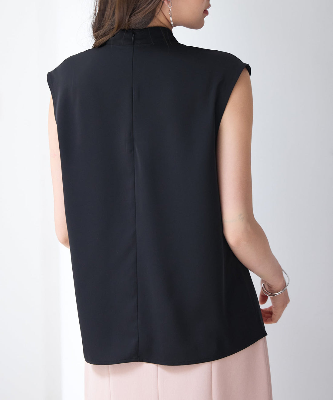 Asymmetric Bow-Tie Blouse OEM ODM reference 14 - additional view 14