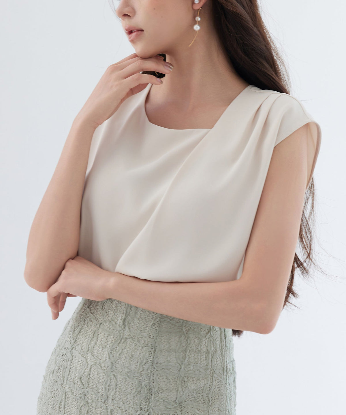 Custom Women's Blouse SDP0301-14 OEM ODM reference 1