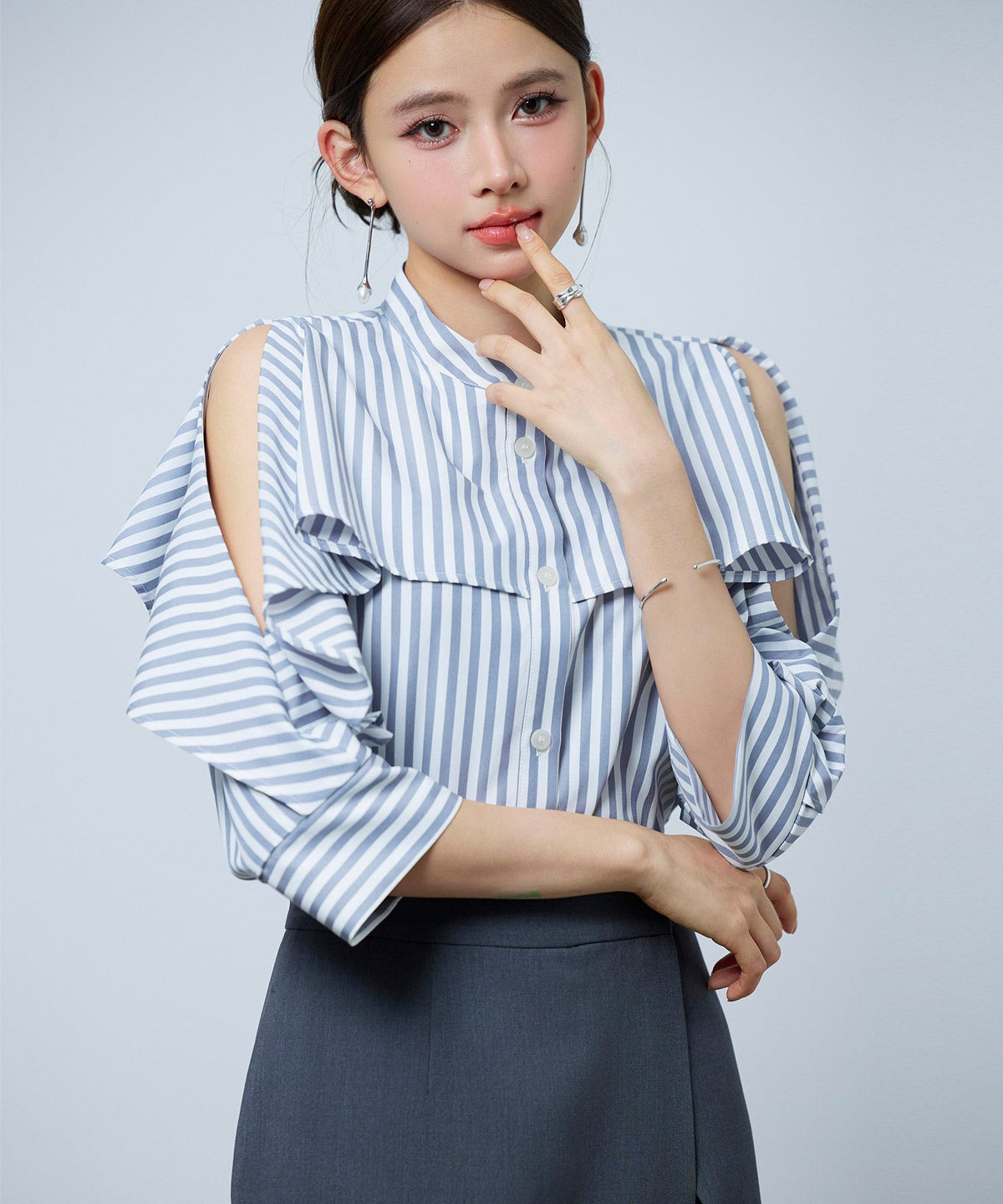 Custom Women's Blouse SDP0351-18 OEM ODM reference 1