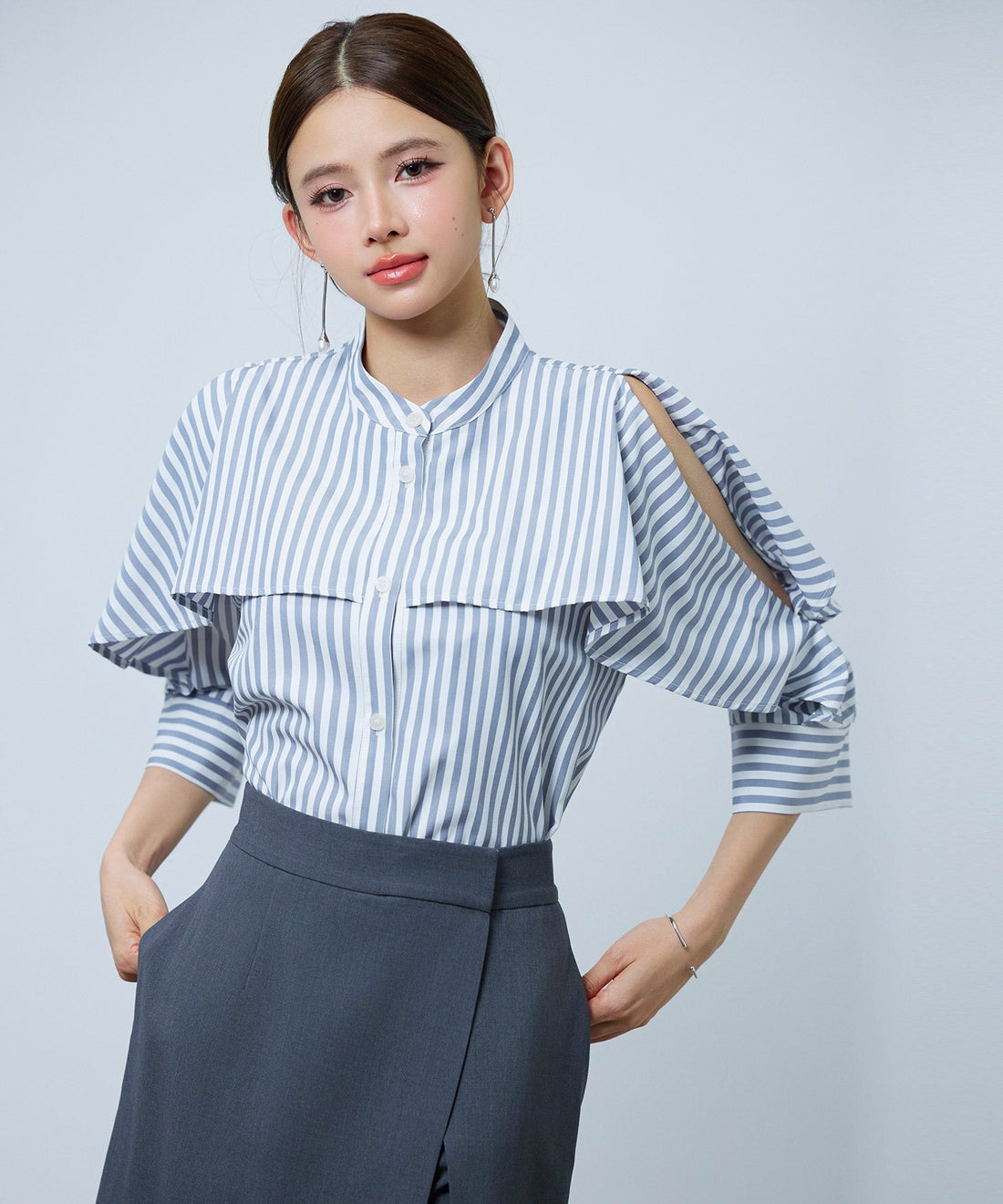 Custom Women's Blouse SDP0351-18 OEM ODM reference 8 - additional view 8