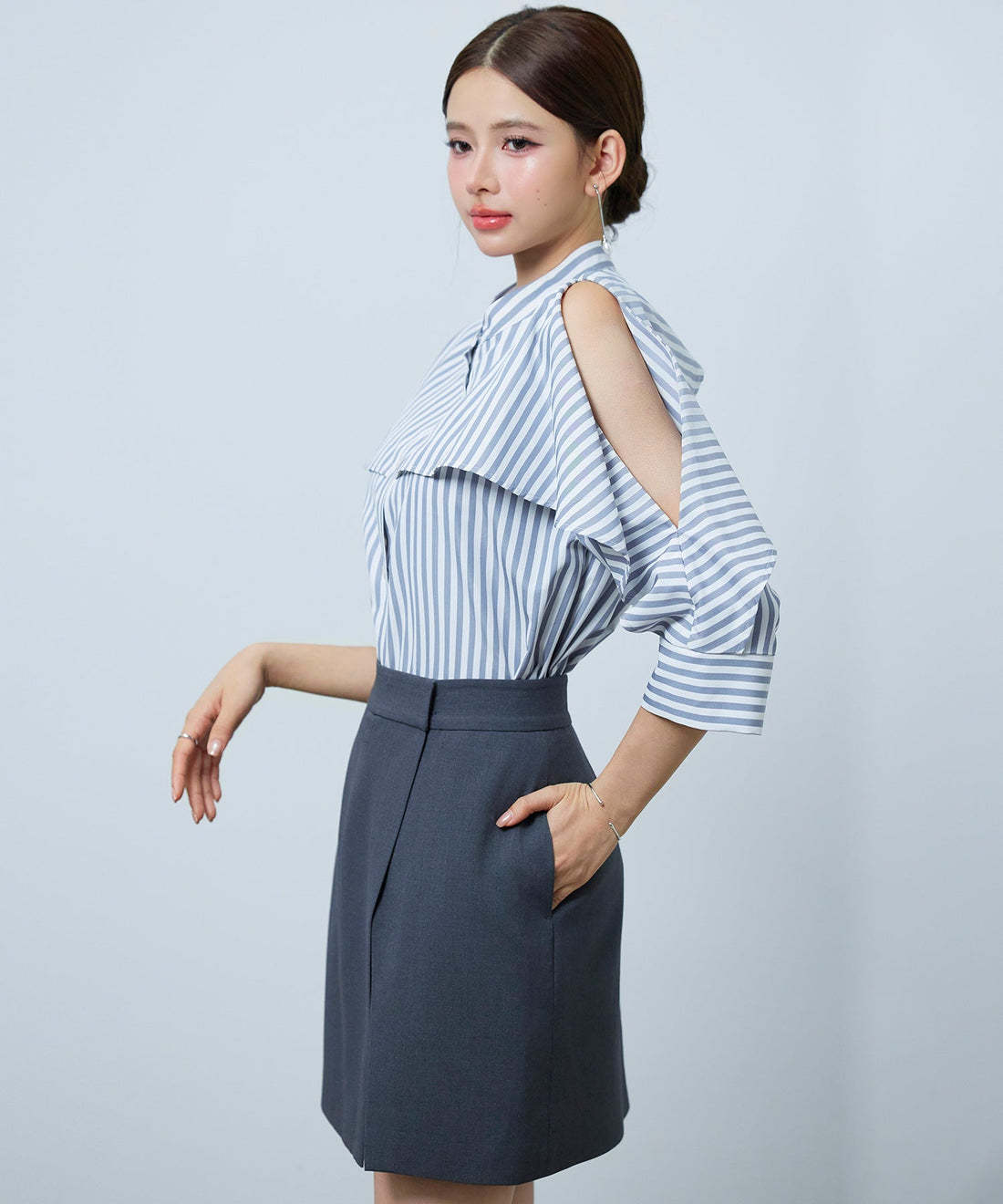 Custom Women's Blouse SDP0351-18 OEM ODM reference 9 - additional view 9