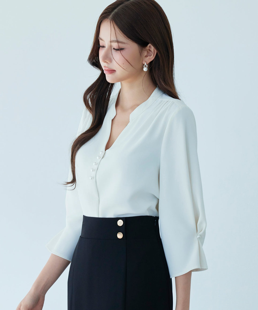 Custom Women's Blouse SDP0352-38 OEM ODM reference 9 - additional view 9