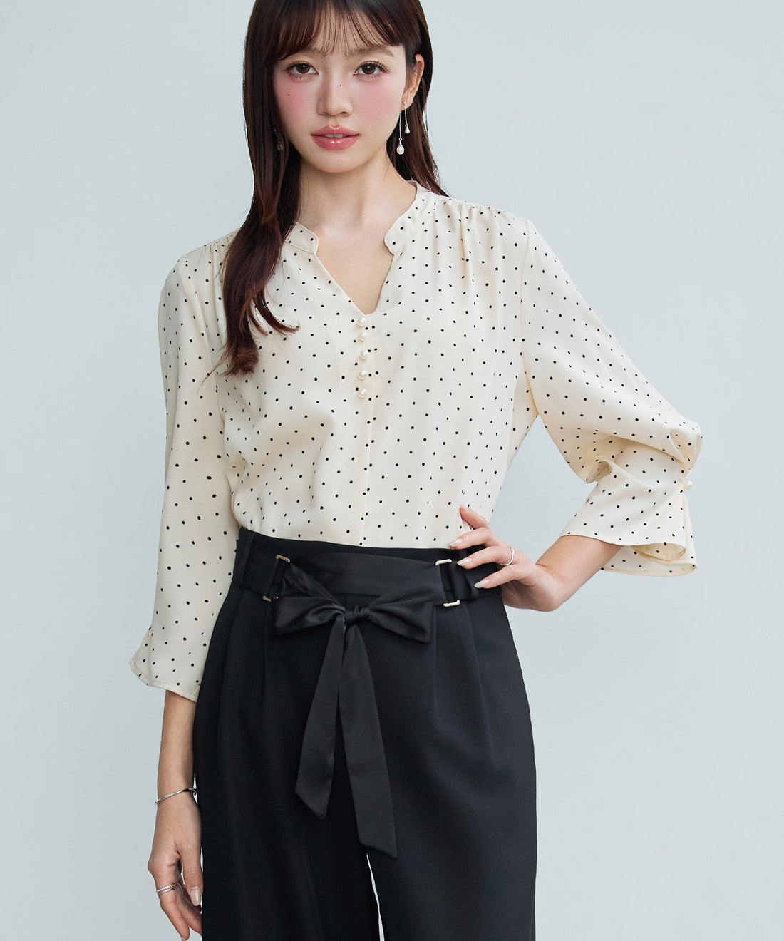 Custom Women's Blouse SDP0352B-8 OEM ODM reference 15 - additional view 15