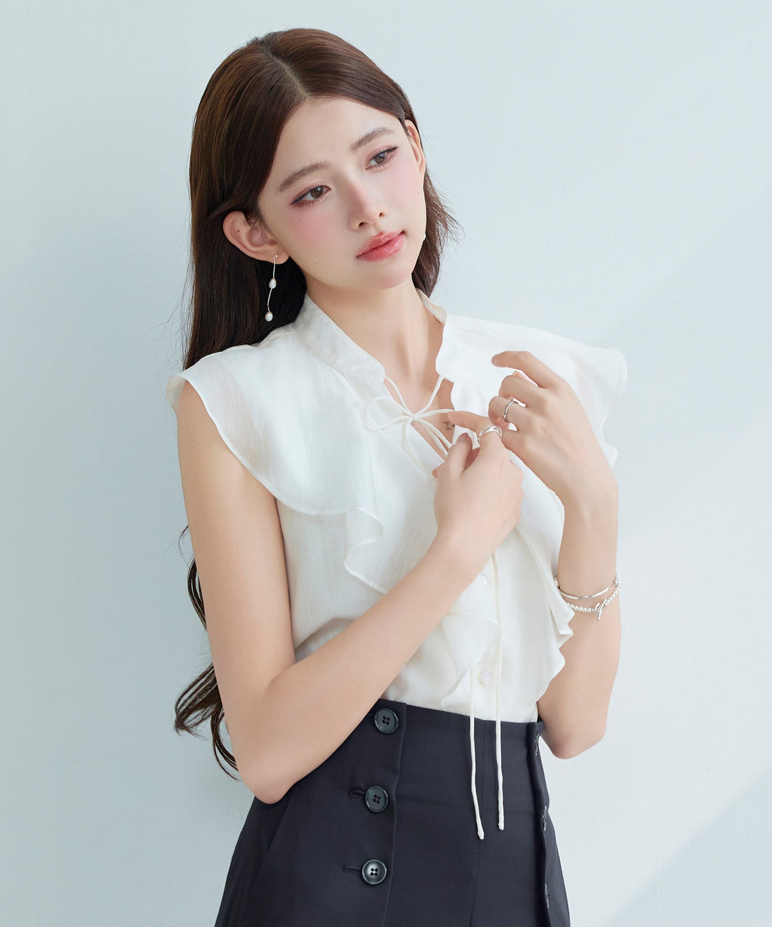 Custom Women's Blouse SDP0368-14 OEM ODM reference 13 - additional view 13