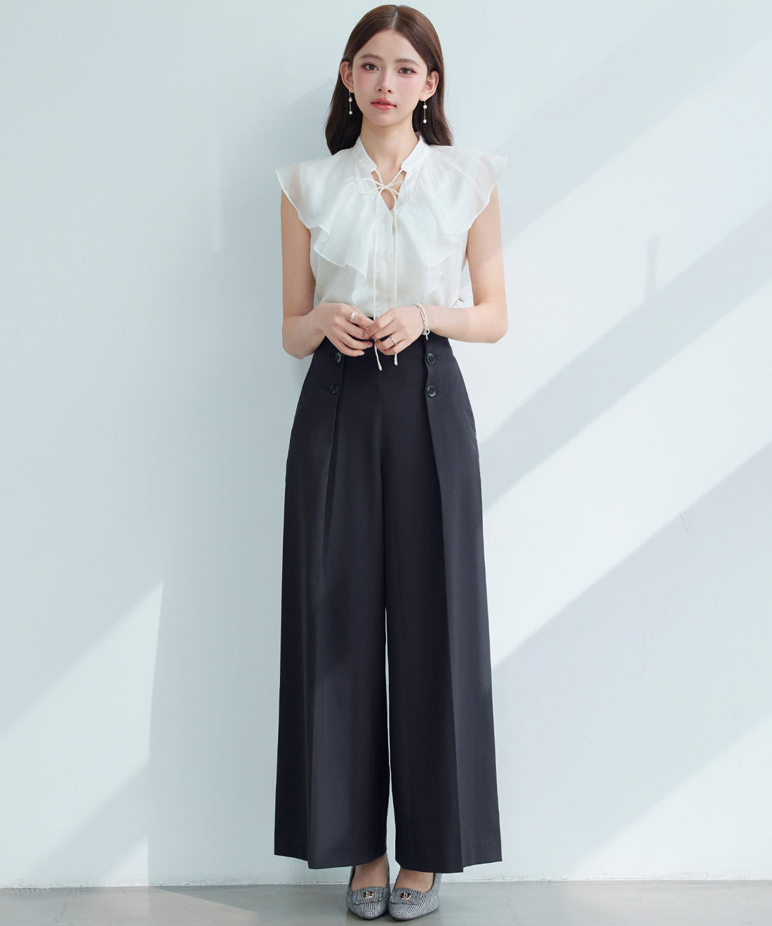 Custom Women's Blouse SDP0368-14 OEM ODM reference 14 - additional view 14