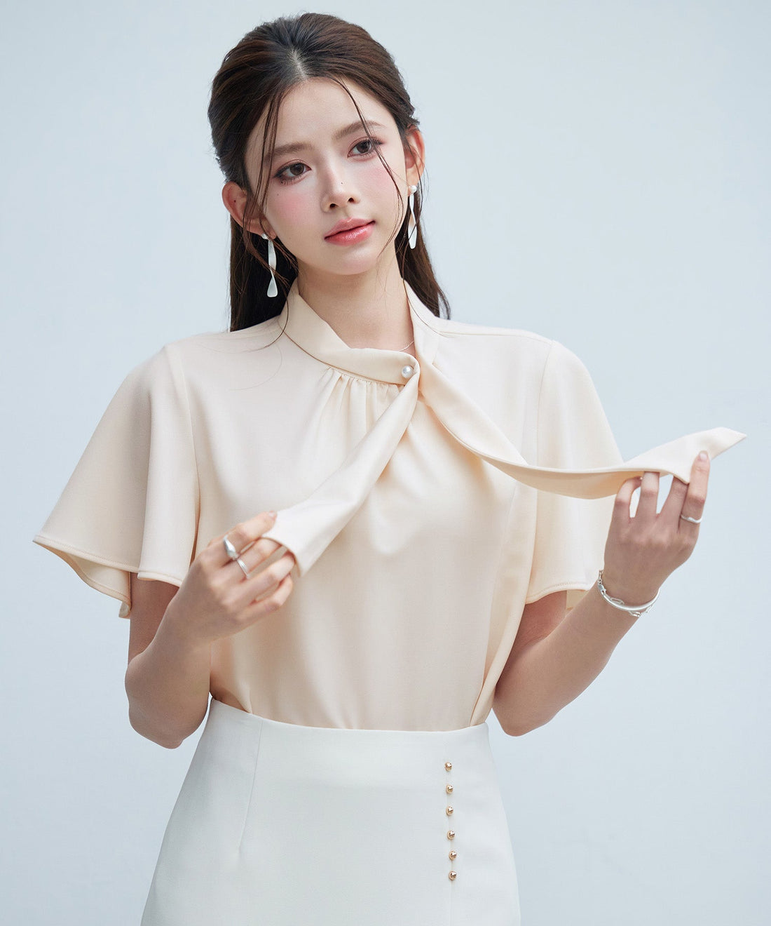 Custom Women's Blouse SDP0395-16 OEM ODM reference 15 - additional view 15