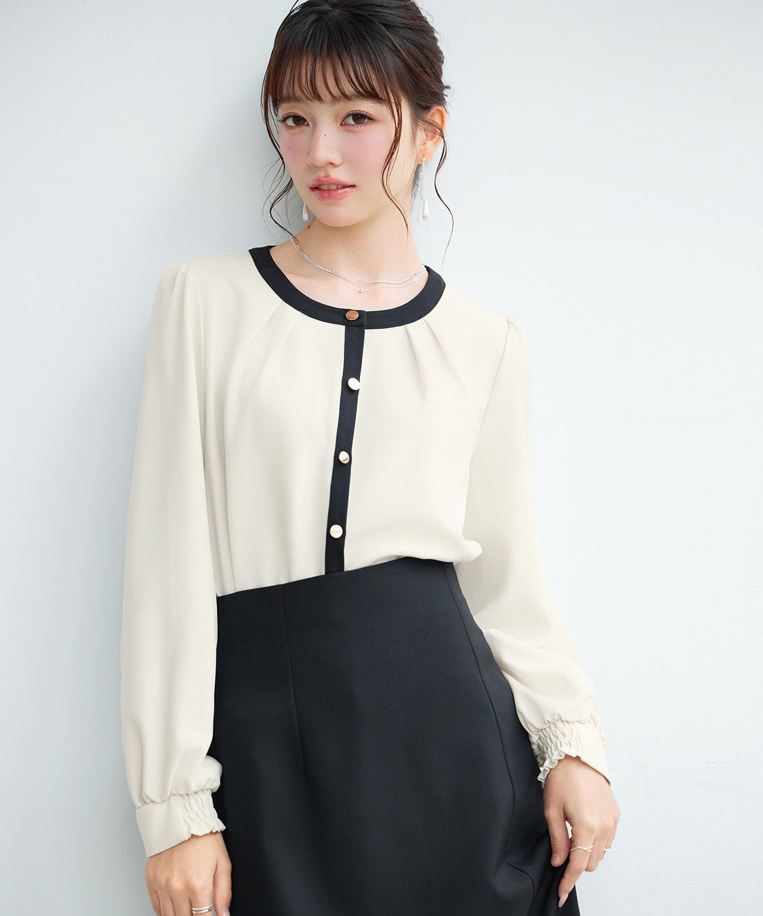 Custom Women's Blouse SDP0407-14 OEM ODM reference 8 - additional view 8