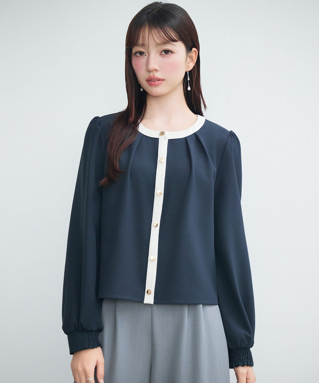 Custom Women's Blouse SDP0407-14 OEM ODM reference 15 - additional view 15