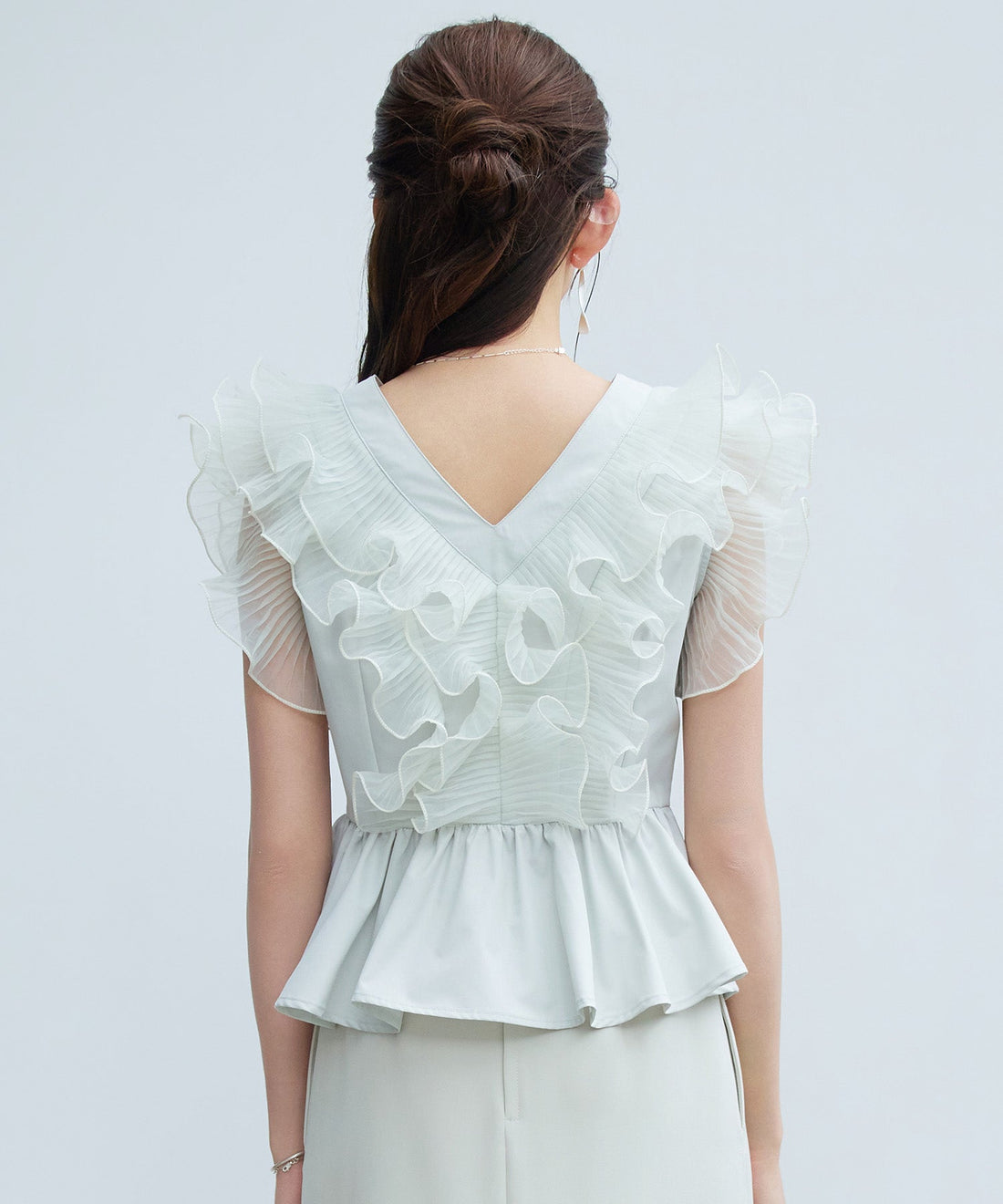 Custom Women's Blouse SDP0409-8 OEM ODM reference 8 - additional view 8