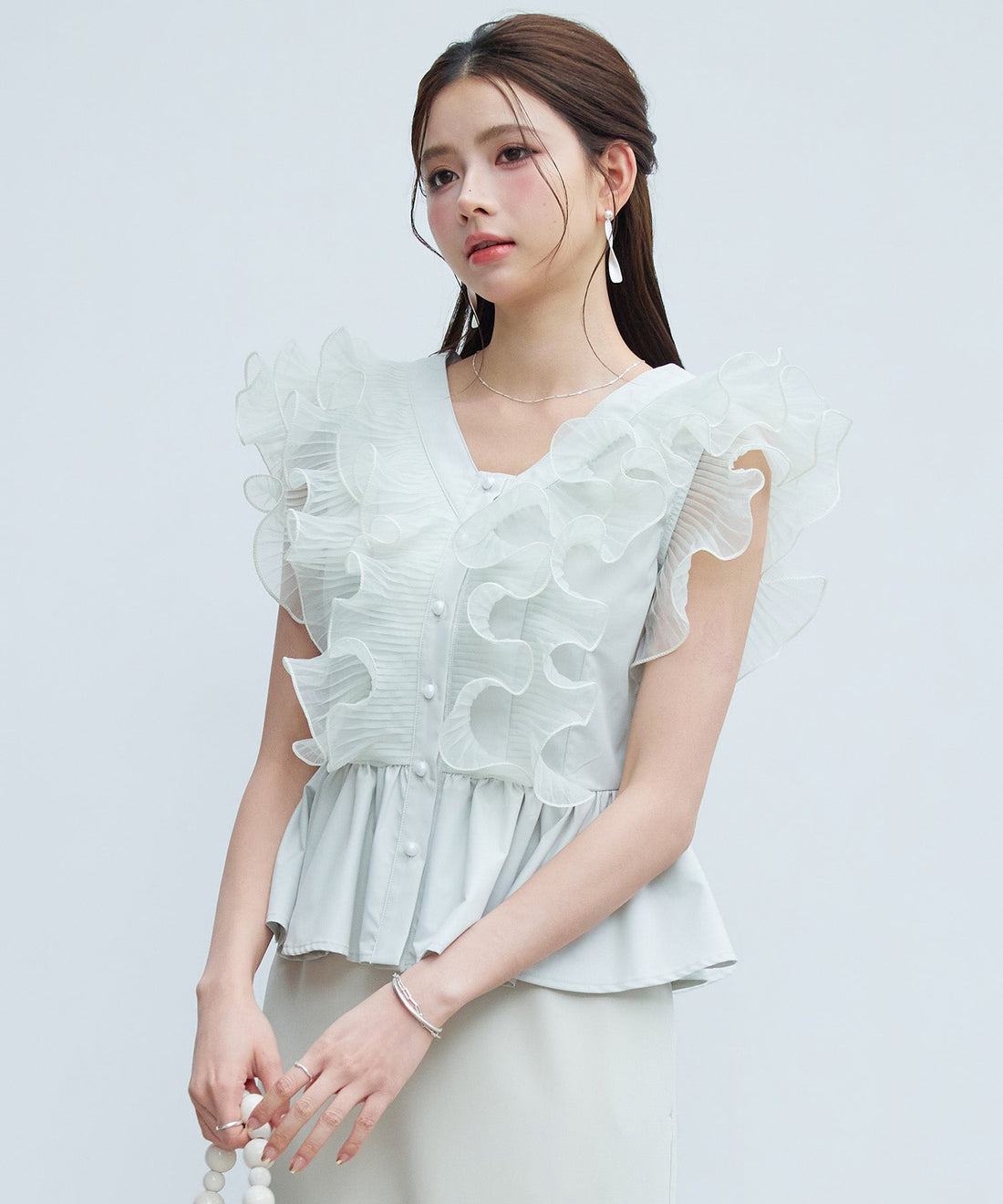 Custom Women's Blouse SDP0409-8 OEM ODM reference 11 - additional view 11