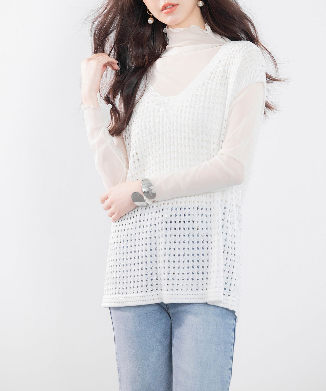 Custom Women's Knitwear SDP8003-14 OEM ODM reference 15 - additional view 15