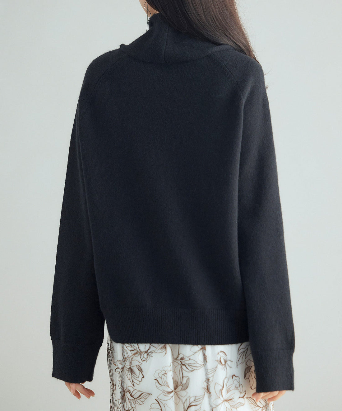 Turtleneck Knit Pullover OEM ODM reference 12 - additional view 12