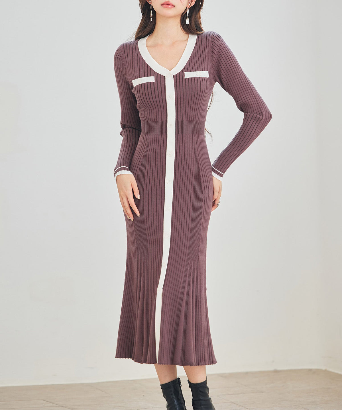 Custom Women's Dress SDP8116-157 OEM ODM reference 1