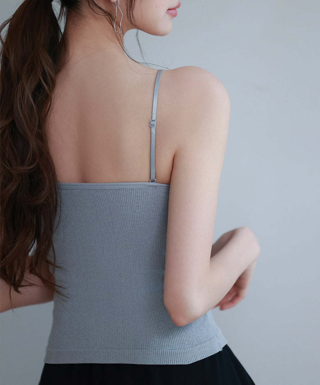 Lace-Neckline Jersey Camisole OEM ODM reference 10 - additional view 10