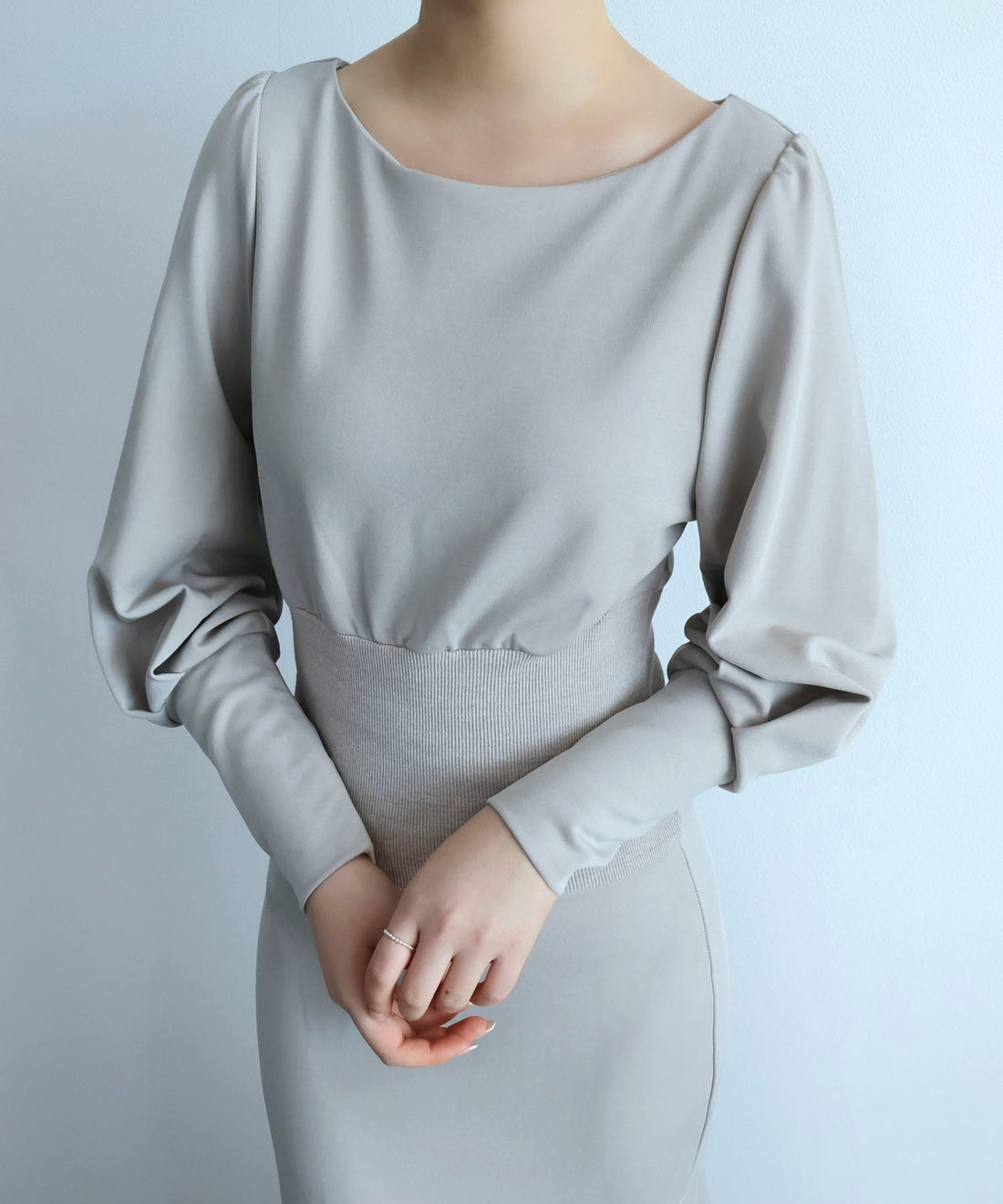 Rib-Waist Mermaid Dress OEM ODM reference 13 - additional view 13