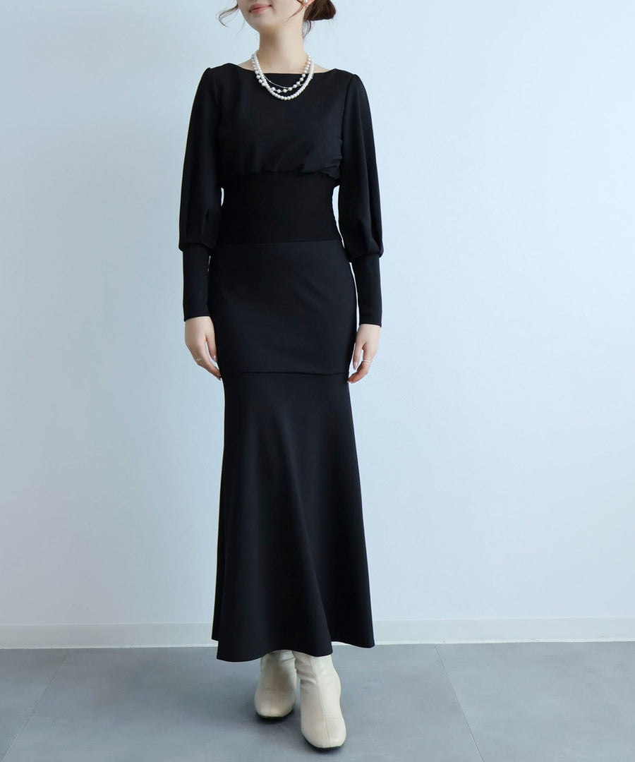 Rib-Waist Mermaid Dress OEM ODM reference 1