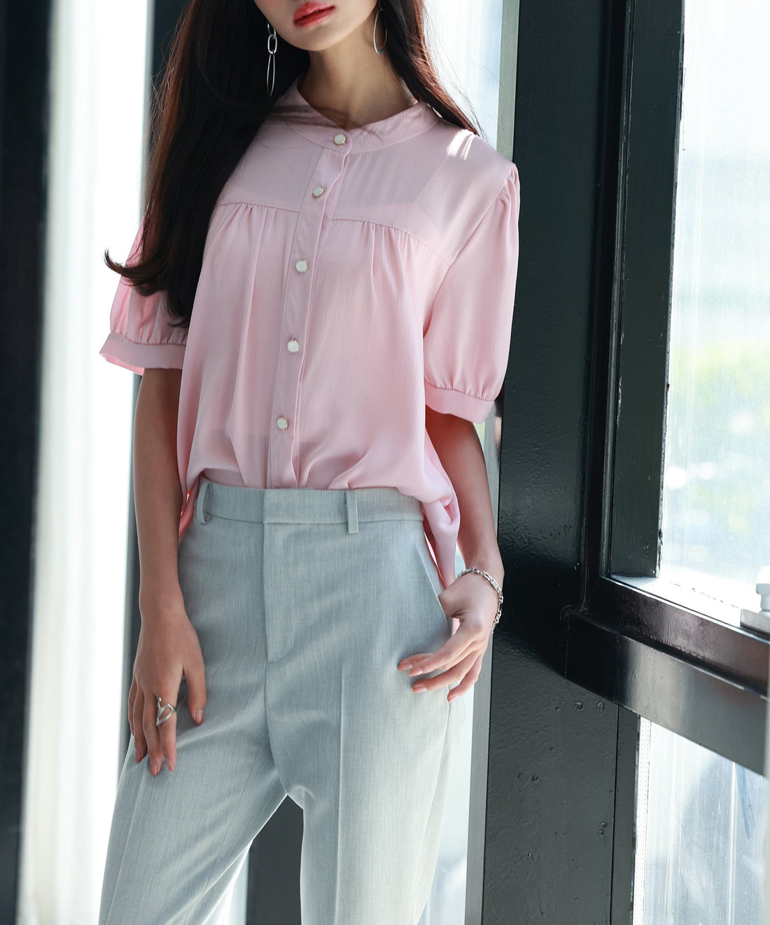 Custom Women's Blouse SDPHXZ1048-26 OEM ODM reference 11 - additional view 11