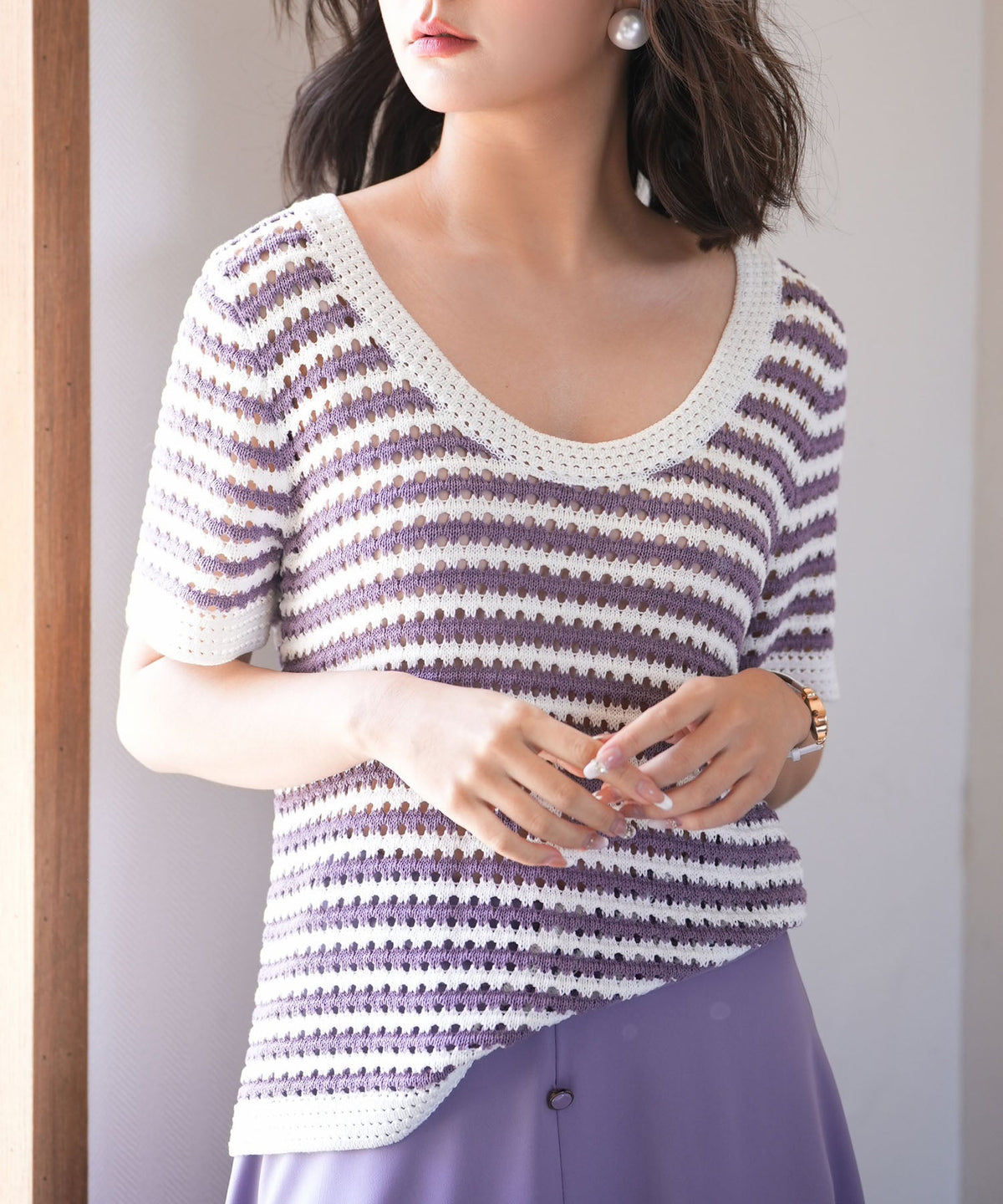 Custom Women's Knitwear SDPXYF6050-15 OEM ODM reference 1