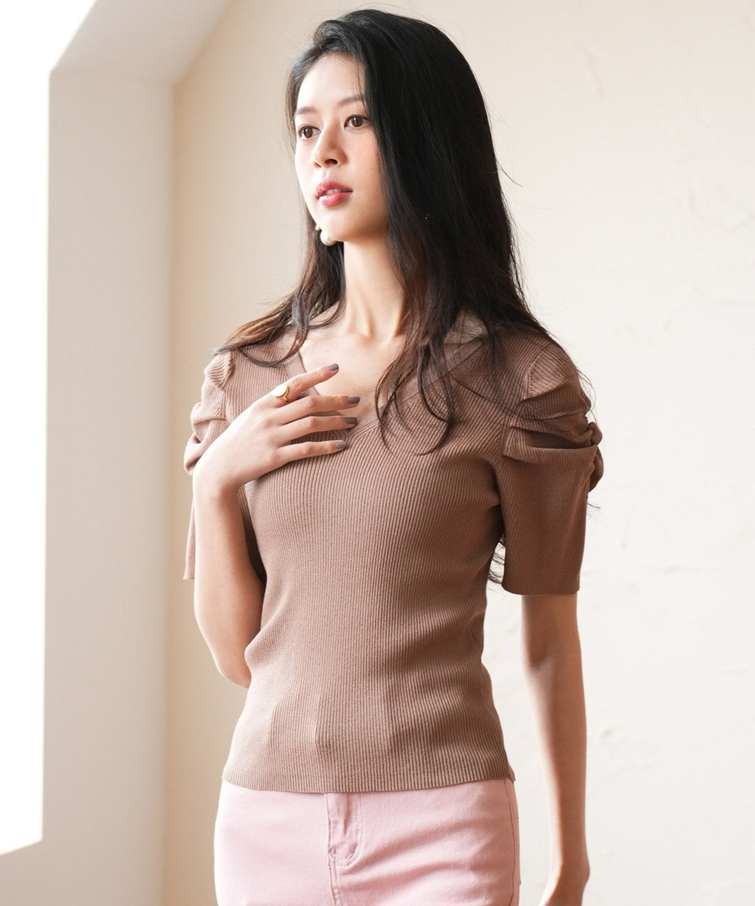 Custom Women's Knitwear SDPXYF6135-337 OEM ODM reference 11 - additional view 11