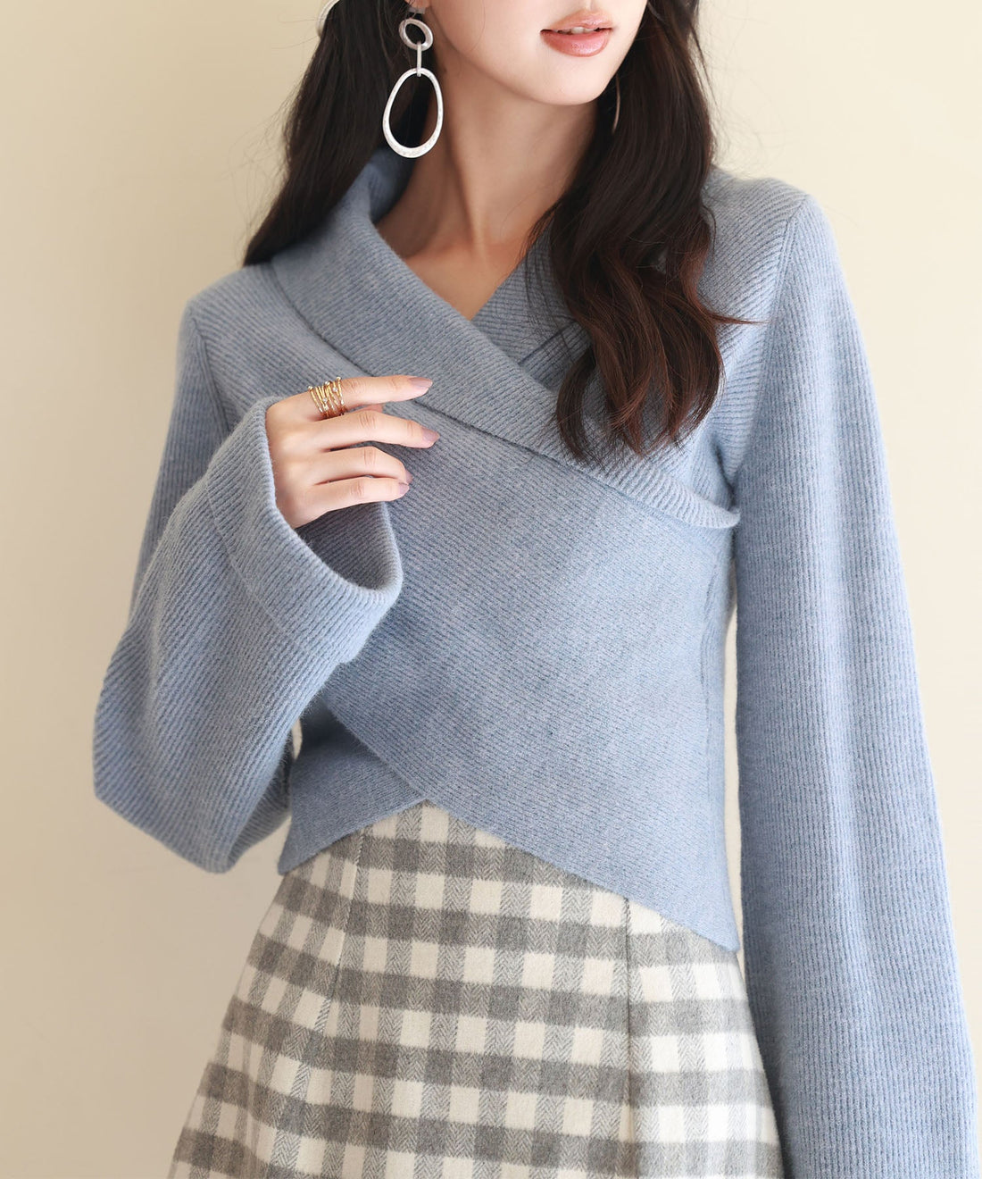 Custom Women's Knitwear SDPXYF6527-72 OEM ODM reference 8 - additional view 8